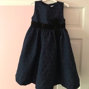 Navy & black Gymboree dress